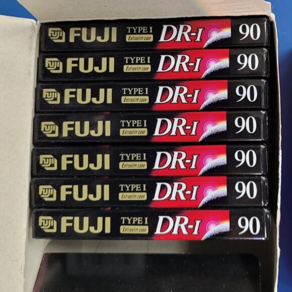 MIXED LOT OF 17 - 10 FUJI 60 DR-1 AND 7 FUJI 90 DR-1 CASSETTE TAPES (17 TOTAL) - Picture 2 of 3